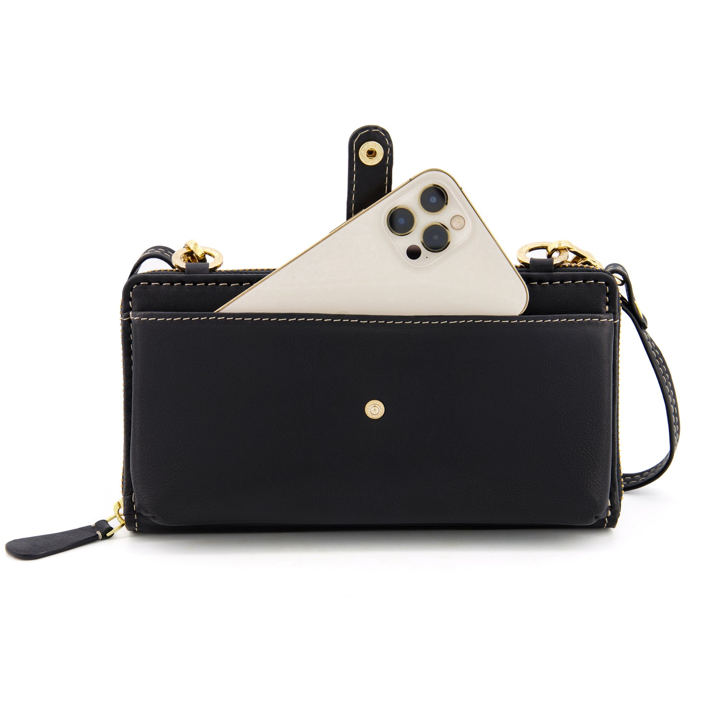 Anvi Crossbody Bag - Black Aniseed