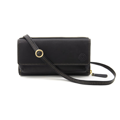 Anvi Crossbody Bag - Black Aniseed